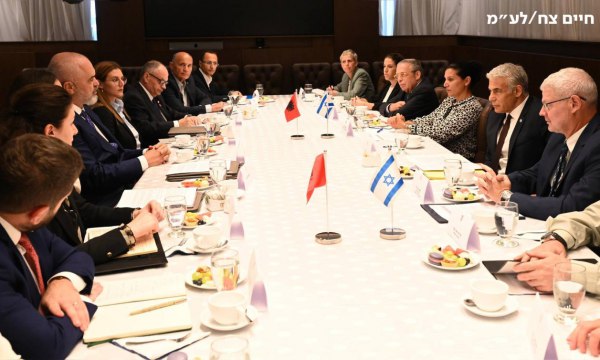 Яир Лапид о встрече с премьер-министром Албании
