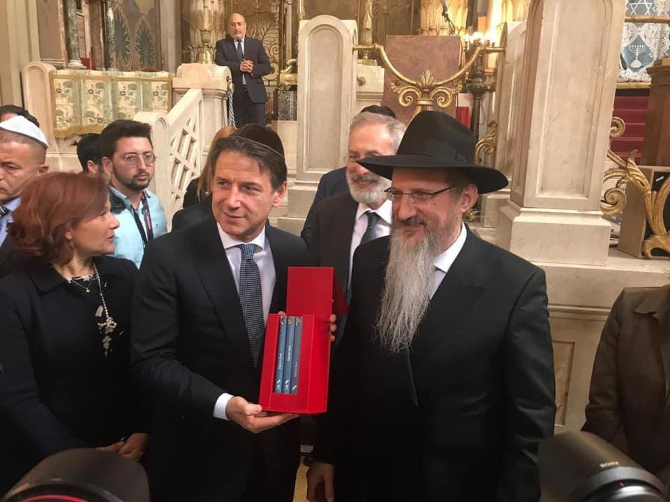 Премьер-министр Италии встретился с еврейскими студентами из России