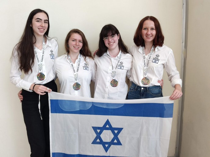 🇮🇱 Сборная Израиля завоевала 4 медали на олимпиаде состоявшейся в Турции 🇹🇷