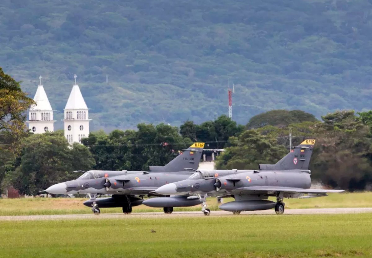 Израильские самолёты KFIR против шведских SAAB