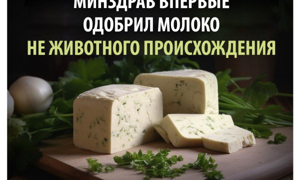 Впервые молочный белок не животного происхождения был одобрен Минздравом Израиля