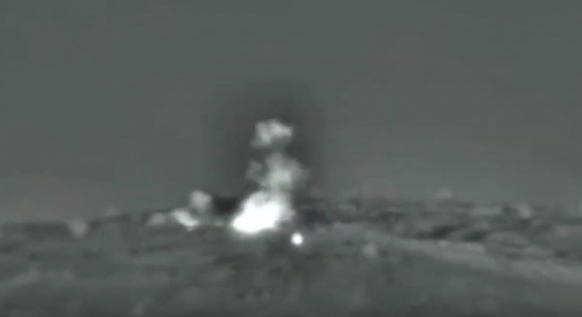 Опубликовано видео израильского удара по Сирии