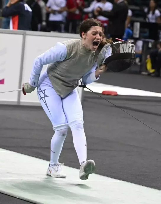 14 летняя Гили Курицки берёт бронзу на евроиграх в Польше 14 летняя Гили Курицки берёт бронзу на евроиграх в Польше